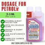 Red Flow Diesel & Petrol Additive | Injector Cleaner (300ML), Treats 60L Diesel & 150L Petrol, for All Cars, Bikes, Scooters. Keeps Engine Clean, Improves Engine Smoothness, Fuel Economy & Pickup. - Image 3