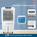 Orient Electric Aerostorm 92 L Desert Air Cooler For Home | Densenest Honeycomb Pads | Inverter Compatible | High Air Delivery, Auto-Fill Technology | 1 Year Warranty by Orient | White - Image 5
