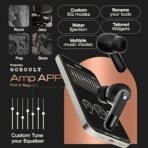 GOBOULT Newly Launched Earl TWS Earbuds with Hybrid ANC (Upto 50dB), 10mm Dual Drivers, Upto 50H Playtime in Ear Earbuds, App Support, Spatial Audio, IPX5, Dual Device Pairing, TWS (Obsidian Black) (AA110/89) - Image 4