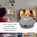 Everest ABS Body EPS 50-N Voltage Stabilizer for Refrigerator Up to 310 liters with LED Indicator | Working Range : (130 V to 290 V) | Capacity: 2 A | 5 Years Warranty - Grey Colour Fridge Stabilizer (AA1104/149) - Image 3