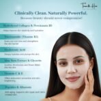 Terra & Hue Korean Glass Skin Overnight Collagen Face Mask for Young, Glowing Skin, 2X Natural Bio Collagen, 4X Hydration, Collagen Mask Overnight for Pigmentation, Pore Minimizing, Pack of 1[AA10908/86] - Image 2