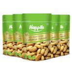 Happilo Premium Natural Californian Almonds 200g | Badam Giri, Healthy Snacks, Dry Fruits | Crunchy Nuts | High in Fiber | Rich in Protein | Magnesium | Phosphorus | Dietary Fibre | Zero Cholesterol (AA1104/26) - Image 4