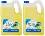 Presto! Disinfectant Surface/Floor Cleaner - 5 L (Citrus)|Kills 99.9% Germs (Pack of 2)[AA1100/21]