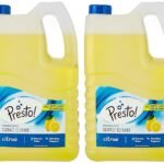 Presto! Disinfectant Surface/Floor Cleaner - 5 L (Citrus)|Kills 99.9% Germs (Pack of 2)[AA1100/21]