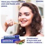 SENSORA Sensitivity Relief Toothpaste with Rapid Relief Formula | Herbal Ingredients | Ideal for Sensitive Teeth |Pack of 3 [AA1102/152] - Image 2