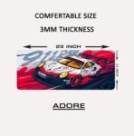 Sports Car Mouse Pad, Large Extended Desk Mouse Pad, Non-Slip Spill-Resistant Mousepad with Special-Textured Surface,Gamer/Office/Home 585mm x 280mm (11 x 23 INCH) (Sports Car MPB 03) [AA1102/188] - Image 2