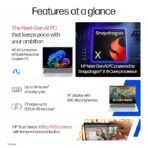 HP OmniBook 5 OLED (Previously Pavilion), Snapdragon X Processor (16GB LPDDR5x, 1TB SSD) 2K, 14''/35.6cm, Win11, M365 Basic(1yr)* Office24, Silver, 1.35kg, he0015QU, Light-Weight, Next-Gen AI Laptop - Image 2