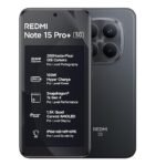 REDMI Note 15 Pro+ 5G (Carbon Black, 12GB + 256GB) | 200MasterPixel OIS Camera | Snapdragon 7s Gen 4 | CrystalRes AMOLED | IP69/69K | 6500mAh Si/C Battery | 100W HyperCharge