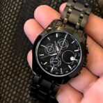 TST Black Adjustable Free Size Lock Date Function Working Analog Watch - for Men () (AA1104/250) - Image 3