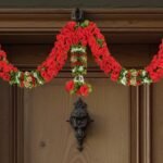 Daedal crafters Rose Door Set Toran for Main Door Entrance, Reusable Thoran for Pooja Mandir & Living Room Décor, Bandarwal for Festival Decoration, Flower Hanging for Home & Office Décor (42x18 inch)[AA1100/125]