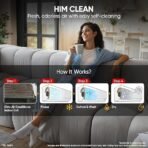 LG Essential Series, 0.8 Ton 2 Star, Smart Inverter Split AC (Copper, AI Convertible 6-in-1 Cooling, Faster Cooling & Energy Saving, HD Filter with AntiVirus Protection, Diet Mode+, AS-Q11KNVE, White) [AA1096/6] - Image 2