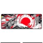 Ant Esports Dragon Hill Unique Design Mouse Pad Gaming Mouse Pad Extended Mouse Mat for Mouse Keyboard with Stitched Edges Waterproof NonSlip Base Mousepads for Office Home Shop Gaming EXTRA LARGE_Red [AA1102/192]