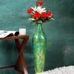 Metal Flower Vase for Home Decor Office Living Room Corner Decoration- 24 inches (DS2)[AA1100/120]