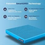 The Sleep Company SmartGRID Ortho Mattress | Japanese Patented Technology | AIHA Certified | Medium Firm Orthopedic Mattress for Back Pain Relief | 10 Years Warranty | Queen Size Bed 72x60x6 - Image 5