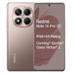Redmi Note 14 Pro 5G (Champagne Gold & Phantom Purple & Green )8GB RAM 128GB Storage|50 MP Sony Camera Setup|Corning Gorilla Glass Victus 2 | 1.5K 3D Curved AMOLED | Mediatek Dimensity 7300- Ultra |IP68 IP69