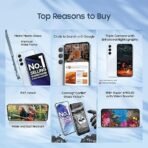 Samsung Galaxy A55 5G (Awesome Navy, 12GB RAM, 256GB Storage) | AI Mobile | 50MP Main Camera (OIS) | Super HDR Video| Nightography | IP67 | Gorilla Glass Victus+ | sAMOLED | Gaming Smartphone (AA1104/96) - Image 5