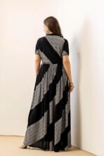 Women Printed Anarkali Kurta || Floral Anarkali Gown || Long Gown for Women || Women Dress - Image 5