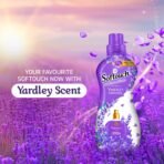 Softouch Yardley Imperial Lavender 800+210 ml Fabric Conditioner | Long lasting fragrance for clothes [AA1102/199] - Image 2