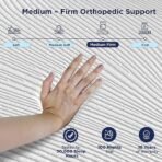 The Sleep Company SmartGRID Ortho Mattress | Japanese Patented Technology | AIHA Certified | Medium Firm Orthopedic Mattress for Back Pain Relief | 10 Years Warranty | Queen Size Bed 72x60x6 - Image 4