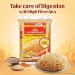 Aashirvaad Atta with Multigrains,  pack | High Fibre & High Protein Multigrain Atta | 6 Natural Grains (AA1104/16) - Image 5