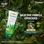 Himalaya Purifying Neem Face Wash|Clears and Prevents Pimples & Acne|Made with 5 parts of Neem|New & Best Ever clinically Proven formula|Gently Cleanses|For men and women|50 ml - Image 3