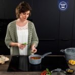Westinghouse Granite Series Non Stick Saucepan with Lid - 20 cm Saute Pan for Induction Gas Electric & Ceramic Hob | Grey Granite, 2.5L, 2.5 Liter(AA1103/99) - Image 3