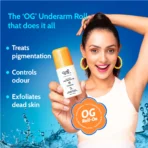 5% AHA Underarm Roll-On with Lactic Acid for Odour Control (Aqua) - 40 ml[AA1098/50] - Image 2