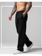 Men Relaxed Straight Fit Trousers - Image 4