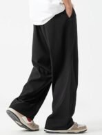 Men Cotton Baggy-Fit Mid Rise Track Pant - Image 4