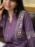 KALINI Women Ethnic Motifs Embroidered Kurti[aa1097/49] - Image 4