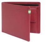 United Colors of Benetton Dobrany Wine Casual Leather Bi-Fold Wallet for men