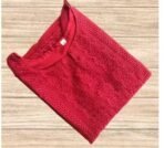 Apaari Fab Women's Embroidered Georgette Straight Kurti(size - s)