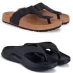 Slipper for Men |Lightweight & Stylish Slipper Sliders Sandal Flipflop for Men Comfortable & Light Weight| Stylish & Anti-Skid | Casual Waterproof Flip Flops| Perfect Filp-Flops for daily wear walking slipper for men Combo pack