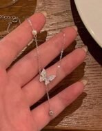 Butterfly Artificial jewellery - Pendant Necklace - Image 2