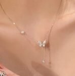 Butterfly Artificial jewellery - Pendant Necklace - Image 3
