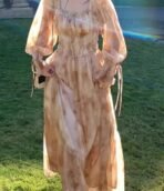 Lettuce trim A-Line Dress [AA1097 / 2]