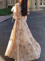 Lettuce trim A-Line Dress [AA1097 / 2] - Image 2