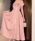 Ruffle A-Line Dress [AA1097 / 3]