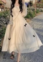 Bow A-Line Dress [AA1097 / 4]