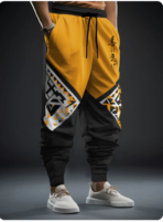 Men Printed MultiColor Track Pants [AA1096/98] - Image 4