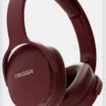 Trinity 2 with Dual Pairing, ENC, Fast Charge, 50H Battery, Rubber Finish, v5.3 Bluetooth Headset (Bordeaux Maroon, On the Ear) [AA1096/116]