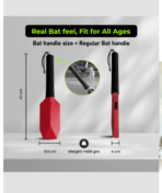 MetaShot GO Cricket Bat Game Motion Controller (Red, Black, For Mobile, PC) [AA1096/118] - Image 3