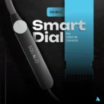 Squalo HyperBass 250 Neckband Earphones with ENC Mic,50 Hours Playtime, Rotator for Volume Control, Dual Pairing [AA1102/163] - Image 4