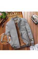Men Colorblock Casual Jacket