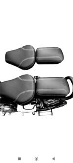 BULLET SEAT COVER Split Bike Seat Cover For Royal Enfield Classic 350 [AA1102/105]