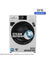 7 kg 5 Star with Steam Refresh program, 9 Swirl Wash, Eco Inverter, Powered by Ai with Wifi Fully Automatic Front Load with In-built Heater Grey(SERENA GXN 7012 CMS / SERENA GXN 7012)[AA1100/51] - Image 4