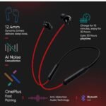 OnePlus Bullets Z2 Bluetooth Wireless Bluetooth & Wired Headset (Black, True Wireless) [AA1102/143]