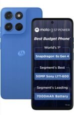 g57 power 5G (Pantone Regatta, 128 GB) (8 GB RAM)[AA1100/69]