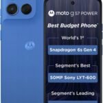 g57 power 5G (Pantone Regatta, 128 GB) (8 GB RAM)[AA1100/69]