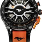 GOBOULT Mustang Stallion 1.43" AMOLED Display Functional Bezel, 700 Nits Brightness Smartwatch(Turbo Orange Strap,  Free Size)[AA1100/96]